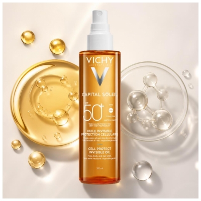 Vichy Capital Soleil Huile Invisible SPF50+ 200 ml