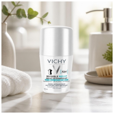 Vichy Déodorant Invisible Resist Dermo-Détranspirant 72H 50 ml