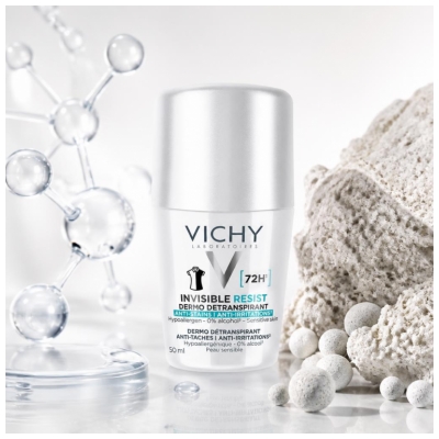 Vichy Déodorant Invisible Resist Dermo-Détranspirant 72H 50 ml