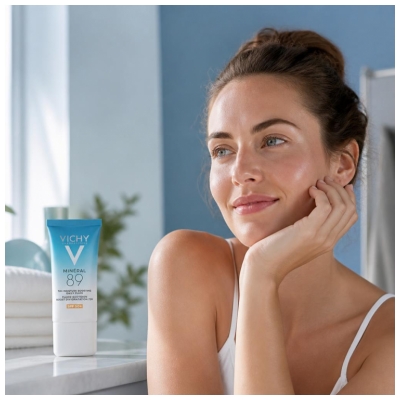 Vichy Minéral 89 Fluide Boost Hydratation 72H SPF50+ 50 ml