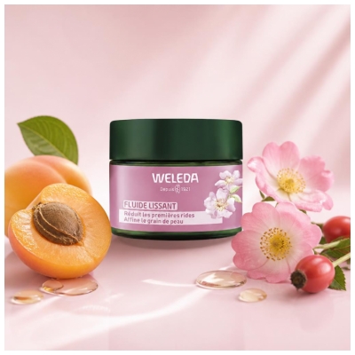 Weleda Fluide Lissant à la Rose Musquée et Thé Blanc 40 ML