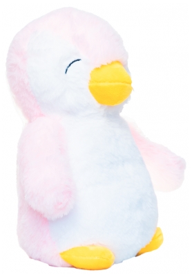 Ma Petite Bouillotte Pingouin Rose Déhoussable
