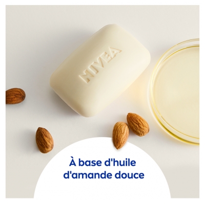 Nivea Crème Soft Savon Soin Visage Corps et Mains Lot de 3 x 100 g