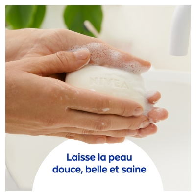 Nivea Crème Soft Savon Soin Visage Corps et Mains Lot de 3 x 100 g