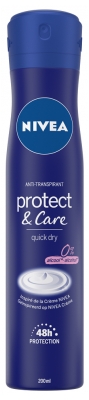 Nivea Protect & Care Anti-Transpirant Protection 48H Déodorant Spray 200 ml