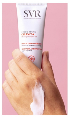 Laboratoire Svr Cicavit+ Crémé Mains _ Protection Invisible 8H 75 g _