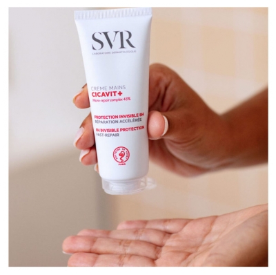 Laboratoire Svr Cicavit+ Crémé Mains _ Protection Invisible 8H 75 g _