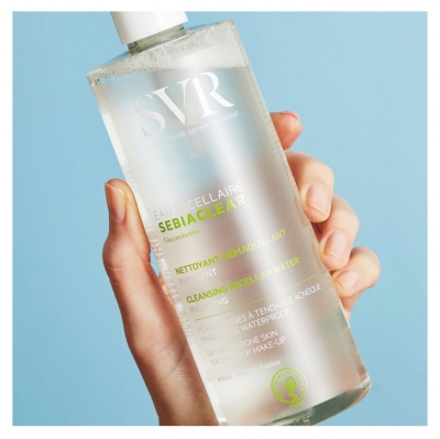 SVR Sebiaclear Eau Micellaire Peaux Grasses à Tendance Acnéique 400 ml