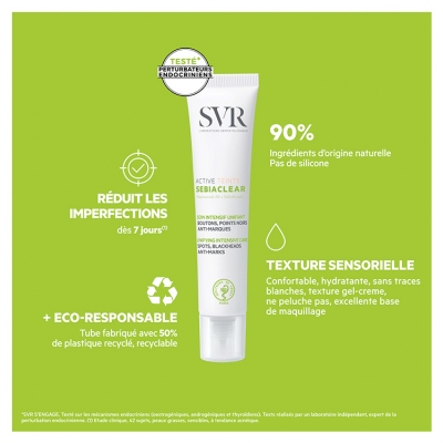Svr Sebiaclear Active Teinté 40 ml