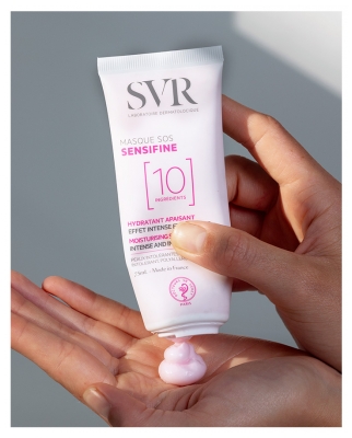 SVR Sensifine Masque SOS Hydratant Apaisant Peaux Intolérantes Poly-Allergiques 75 ml