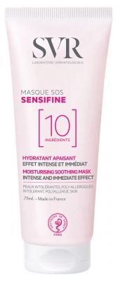 SVR Sensifine Masque SOS Hydratant Apaisant Peaux Intolérantes Poly-Allergiques 75 ml