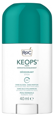 RoC Keops Déodorant Stick 24H 40 ml