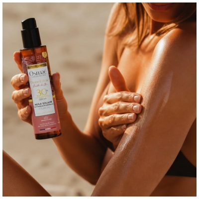 Osmaé Huile Solaire Divine Escale Vanille des Iles SPF30 150 ml