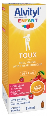 Alvityl Enfant Sirop Toux Sèche & Grasse 150 ML
