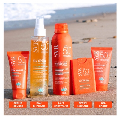 Svr Sun Secure Lait Crépitant Spf50+ 200 ml