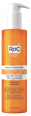 Roc Renouveau + Éclat Gel Nettoyant Visage 177 ml