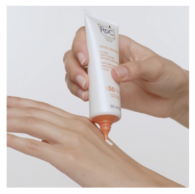 RoC Soleil-Protect Anti-Taches Brunes Fluide Unificateur Visage SPF50 50ml