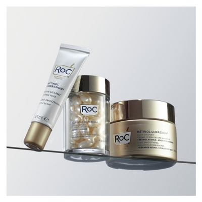 RoC Retinol Correxion Soin Lissant Sérum Nuit 30 Capsules
