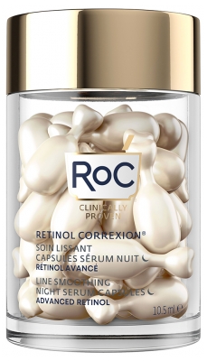 RoC Retinol Correxion Soin Lissant Sérum Nuit 30 Capsules