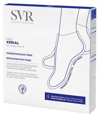 Svr Xérial Peel Masque Pieds Chaussettes
