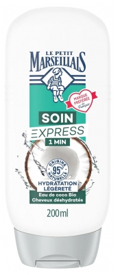 Le Petit Marseillais Soin Express 1 Min Hydratation Légèreté Eau de Coco 200 ml