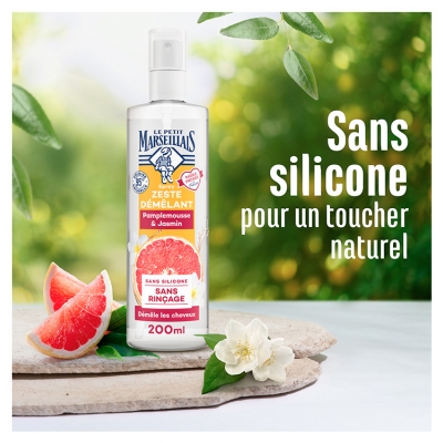 Le Petit Marseillais Spray Zeste Démêlant Sans Rinçage 200 ml