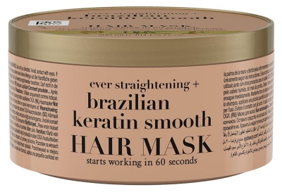 Ogx Masque Capillaire Lissant à la Kératine 60 Secondes 300 ml
