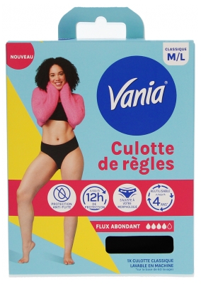 Vania Culotte de Règles Flux Abondant X 1 - Taille : M/L
