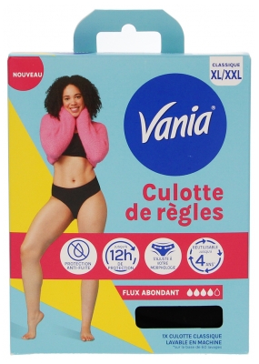 Vania Culotte de Règles Flux Abondant X 1 - Taille : XL/XLL