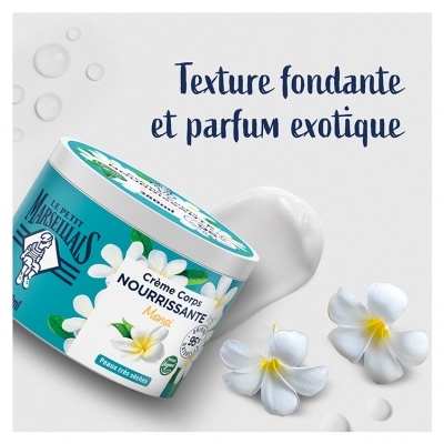 Le Petit Marseillais Crème Corps Nourrissante Monoï Fleur de Tiaré 380 ml