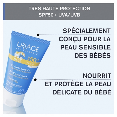 Uriage 1Ère Crème Minérale Spf50+