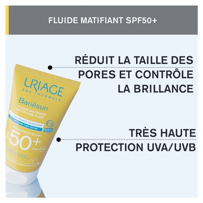 Uriage Bariésun Fluide Matifiant Spf50+