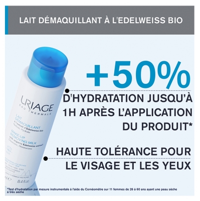 Uriage Lait Démaquillant Peaux Normales à Sèches 250 ml