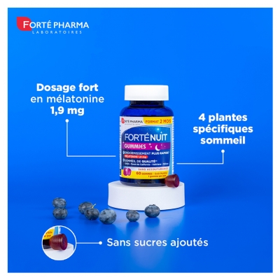 Forté Pharma Forté Nuit Gummies - 60 Gommes
