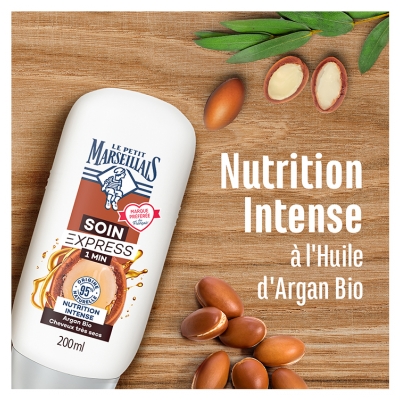 Le Petit Marseillais Soin Express Nutrition Intense Cheveux Très Secs 200 ml