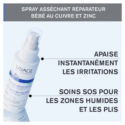 Uriage 1Er Spray Asséchant Réparateur