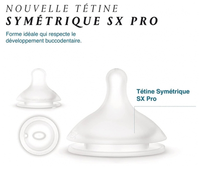 Tétines en Silicone Débit Rapide pour Bébés de 6 Mois et Plus - Lot de 2