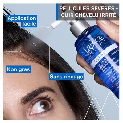 Uriage Ds Haïr Lotion Antipelliculaire Spray 100 ml