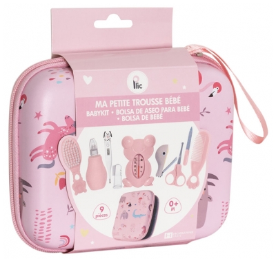 Plic Ma Petite Trousse Bébé Bleue 9 Produits - Couleur : Rose