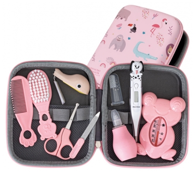 Plic Ma Petite Trousse Bébé Bleue 9 Produits - Couleur : Rose