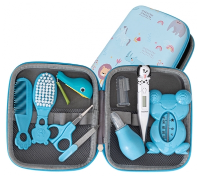 Plic Ma Petite Trousse Bébé Bleue 9 Produits