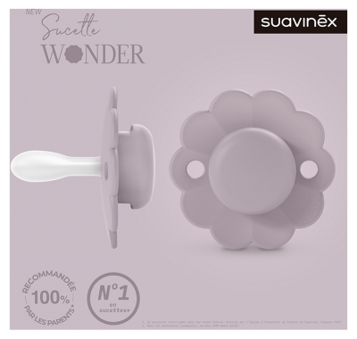 Suavinex Sucette Réversible SX Pro 6-18 Mois - Modèle : Lavande