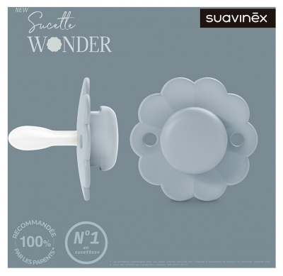 Suavinex Sucette Réversible SX Pro 6-18 Mois - Modèle : Bleu