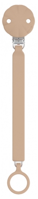 Suavinex Attache Sucette Silicone Wonder - Modèle : Taupe