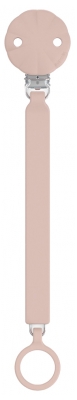 Suavinex Attache Sucette Silicone Wonder - Modèle : Rose Mauve