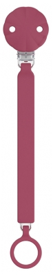 Suavinex Attache Sucette Silicone Wonder - Modèle : Magenta
