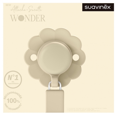 Suavinex Attache Sucette Silicone Wonder 