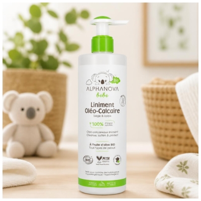 Alphanova Liniment Oléo-Calcaire Biologique 400 ml