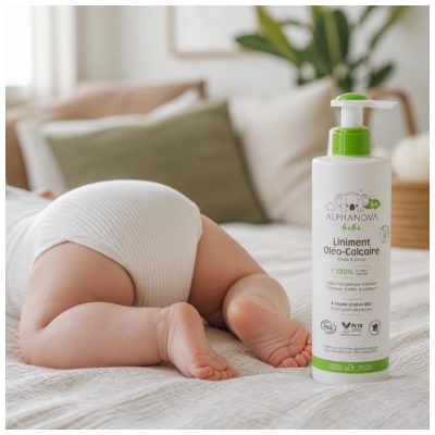 Alphanova Liniment Oléo-Calcaire Biologique 400 ml
