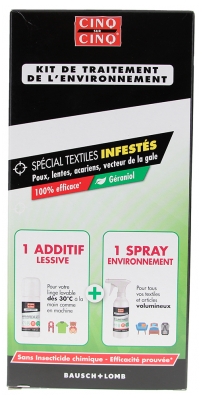 Cinq sur Cinq Natura Kit de Traitement de l'Environnement Textiles Infestés